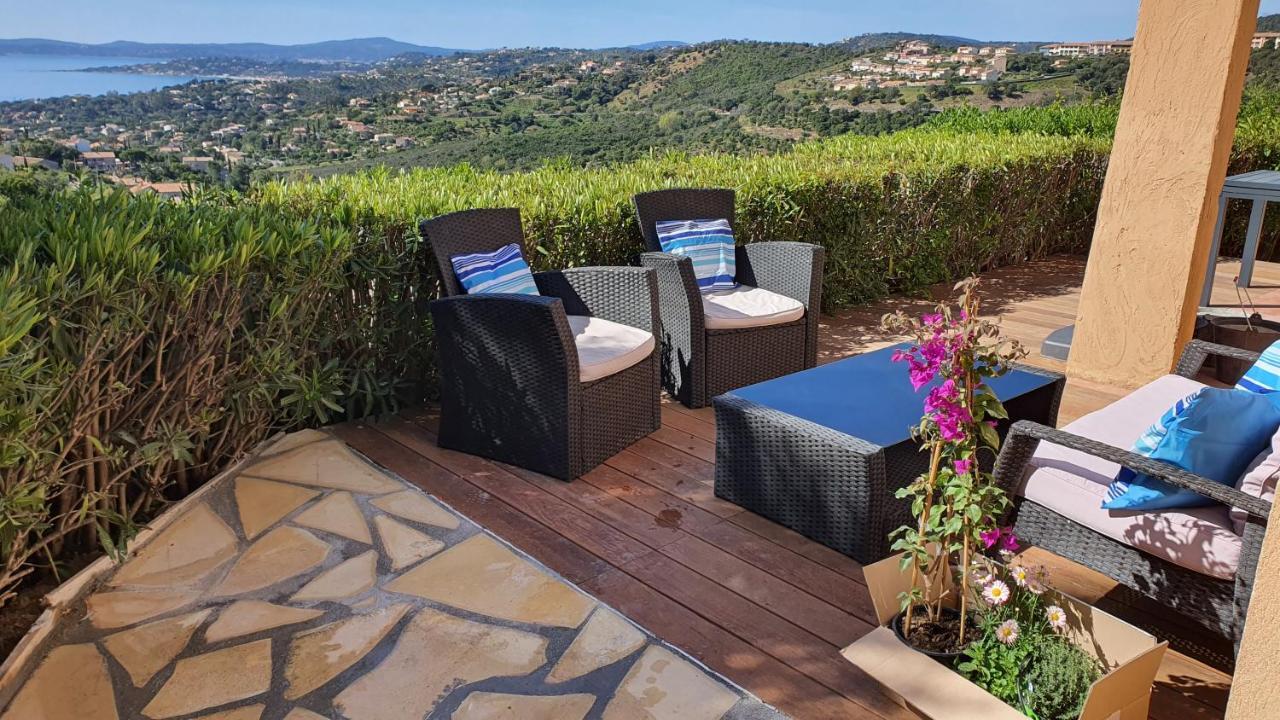 Les Issambres Appart 6 Pers Grande Terrasse Superbe Vue Mer Et Golfe De Saint Tropez, Piscine Экстерьер фото