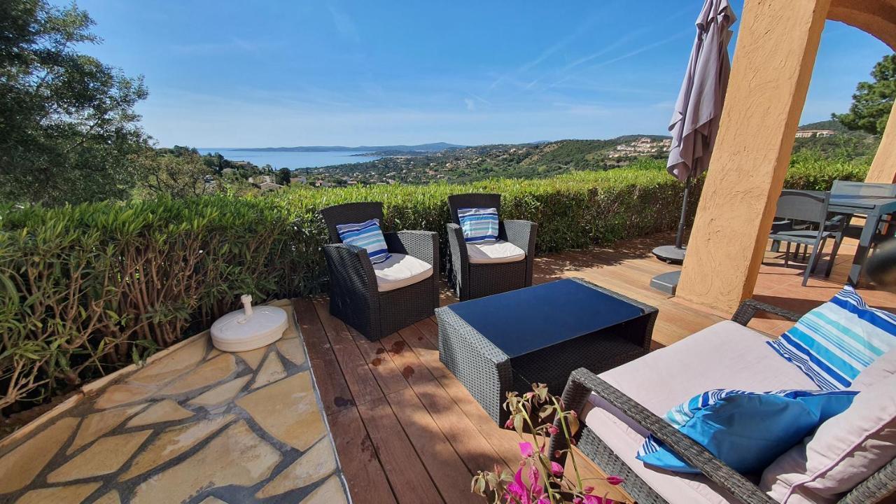 Les Issambres Appart 6 Pers Grande Terrasse Superbe Vue Mer Et Golfe De Saint Tropez, Piscine Экстерьер фото